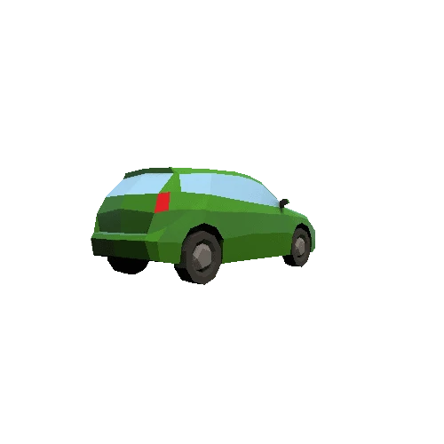 PaperCarsSUV4NightGreen Variant